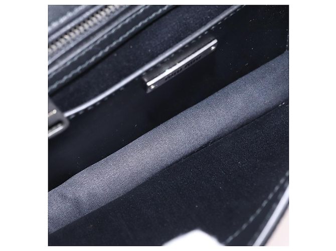 Miu Miu Schultertasche Leder Silber Authentisch 206274M - Ansicht 10