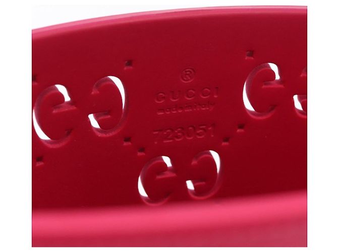 GUCCI Handtasche Rubber Pink 723051 Auth 206394M - Ansicht 11