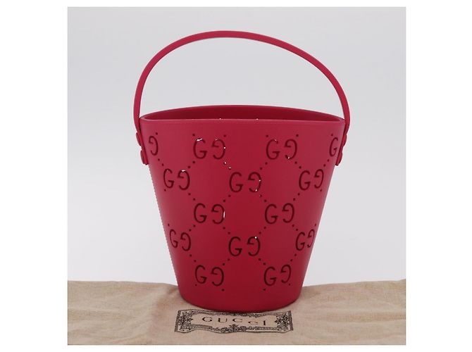 GUCCI Handtasche Rubber Pink 723051 Auth 206394M - Ansicht 12