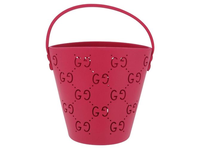 GUCCI Handtasche Rubber Pink 723051 Auth 206394M - Ansicht 13