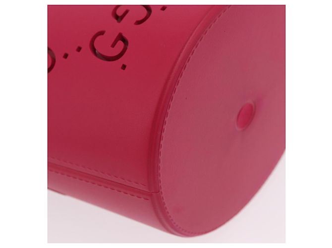 GUCCI Handtasche Rubber Pink 723051 Auth 206394M - Ansicht 15