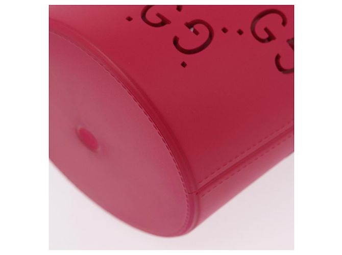 GUCCI Handtasche Rubber Pink 723051 Auth 206394M - Ansicht 16