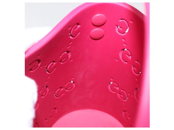 GUCCI Handtasche Rubber Pink 723051 Auth 206394M - Ansicht 18