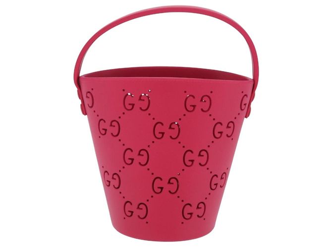 GUCCI Handtasche Rubber Pink 723051 Auth 206394M - Ansicht 2