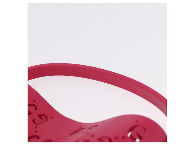 GUCCI Handtasche Rubber Pink 723051 Auth 206394M - Ansicht 8