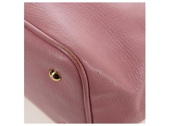 Borsa a mano Miu Miu in pelle 2way Rosa Tono Oro Auth 205829A - vista 19