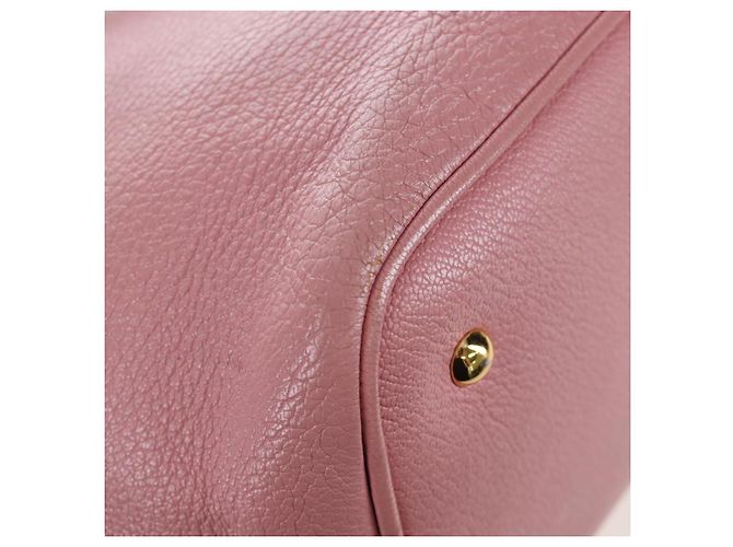 Borsa a mano Miu Miu in pelle 2way Rosa Tono Oro Auth 205829A - vista 20
