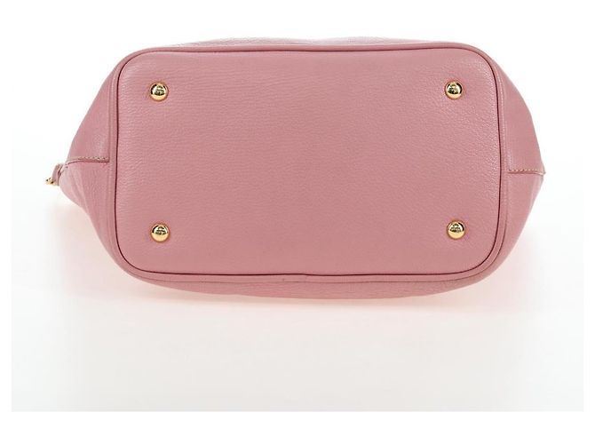 Borsa a mano Miu Miu in pelle 2way Rosa Tono Oro Auth 205829A - vista 5