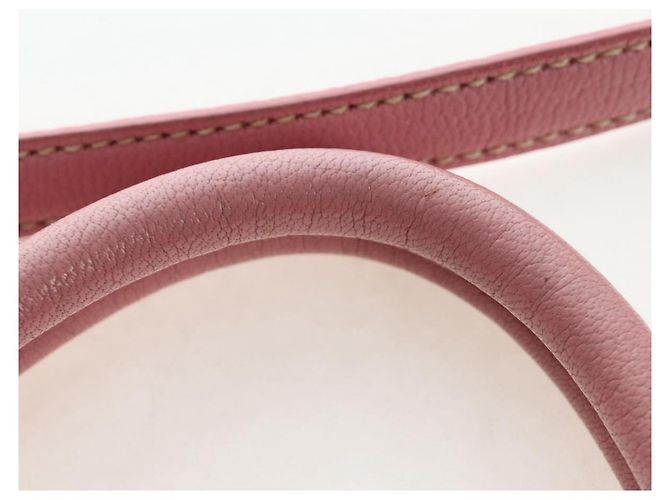 Borsa a mano Miu Miu in pelle 2way Rosa Tono Oro Auth 205829A - vista 8