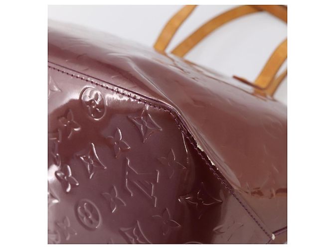 Borsa a mano LOUIS VUITTON Monogram Vernis Bellevue GM Viole M93588 LV Auth BA16176 Porpora - vista 15