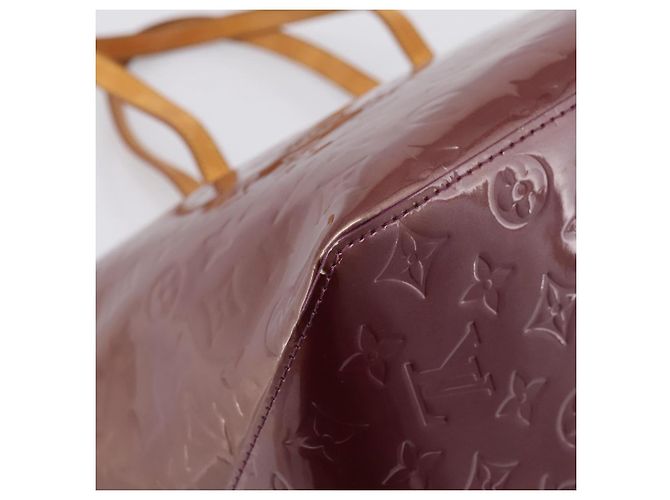 Borsa a mano LOUIS VUITTON Monogram Vernis Bellevue GM Viole M93588 LV Auth BA16176 Porpora - vista 16