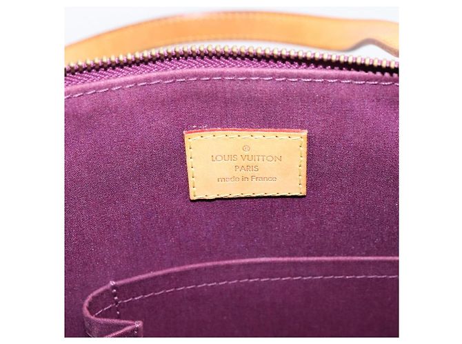 Borsa a mano LOUIS VUITTON Monogram Vernis Bellevue GM Viole M93588 LV Auth BA16176 Porpora - vista 20