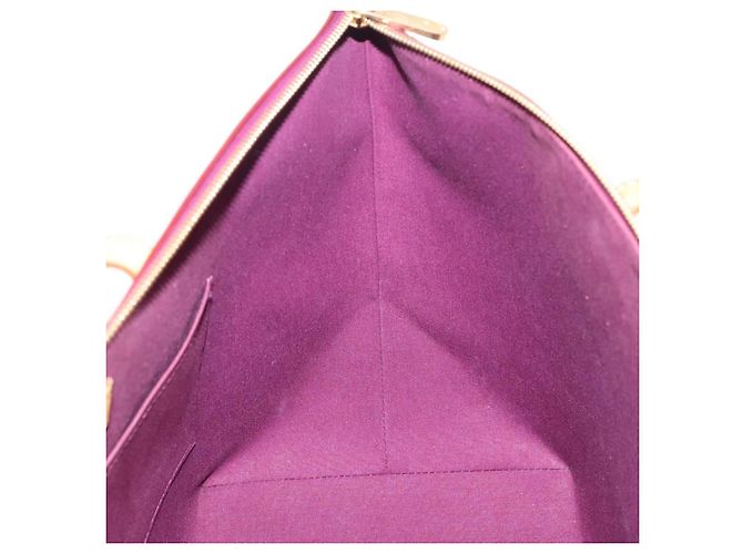 Borsa a mano LOUIS VUITTON Monogram Vernis Bellevue GM Viole M93588 LV Auth BA16176 Porpora - vista 21