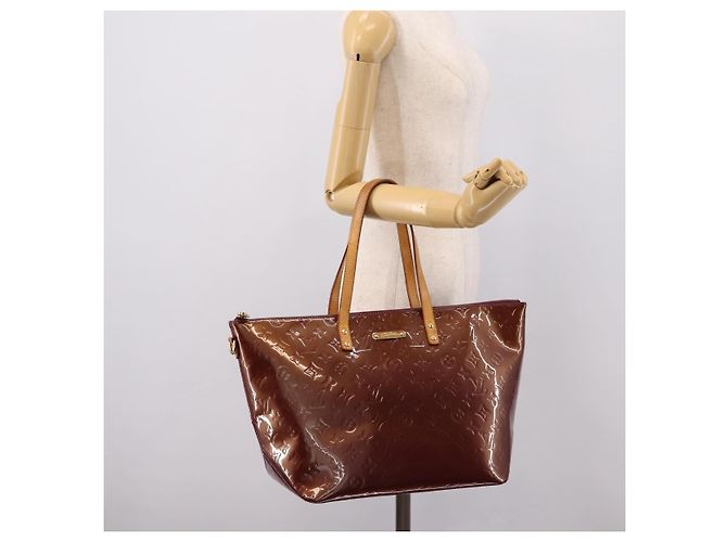 Borsa a mano LOUIS VUITTON Monogram Vernis Bellevue GM Viole M93588 LV Auth BA16176 Porpora - vista 24