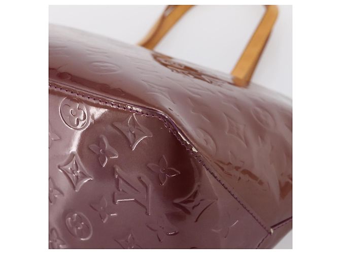 Borsa a mano LOUIS VUITTON Monogram Vernis Bellevue GM Viole M93588 LV Auth BA16176 Porpora - vista 9