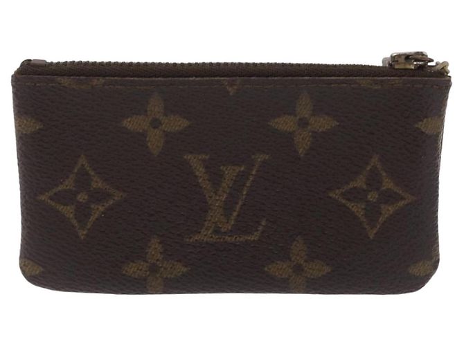 LOUIS VUITTON Monogram Pochette Cles Coin Purse M62650 LV Auth 206139 Monogramma - vista 2