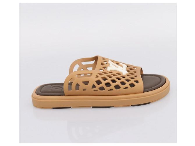 LOUIS VUITTON LV Waffles Sandals Rubber 6 LV Auth 204935M - Ansicht 15