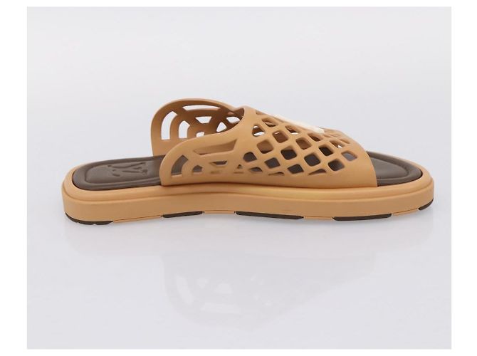 LOUIS VUITTON LV Waffles Sandals Rubber 6 LV Auth 204935M - Ansicht 4