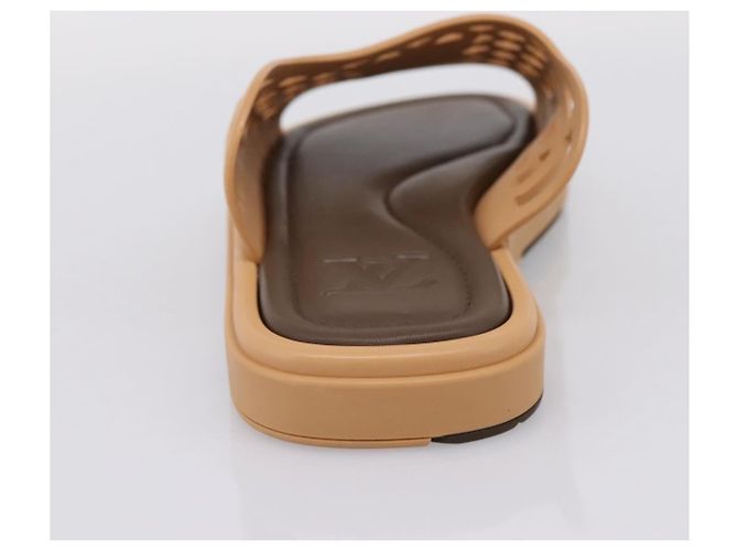LOUIS VUITTON LV Waffles Sandals Rubber 6 LV Auth 204935M - Ansicht 7