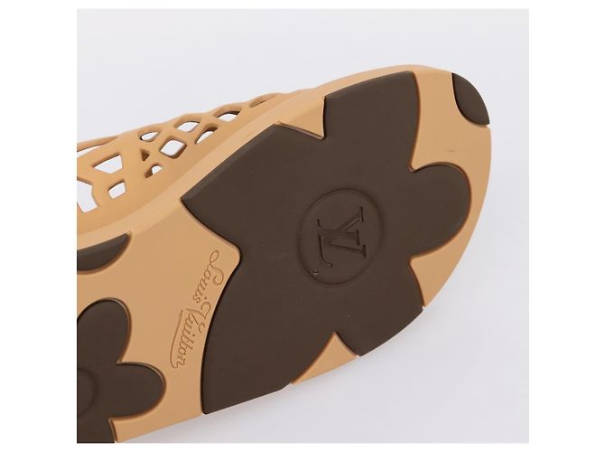 LOUIS VUITTON LV Waffles Sandals Rubber 6 LV Auth 204935M - Ansicht 8