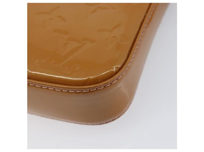 LOUIS VUITTON Monogram Vernis Pochette Pouch Rose Velours M91575 Auth ep16250A Pink - Ansicht 18