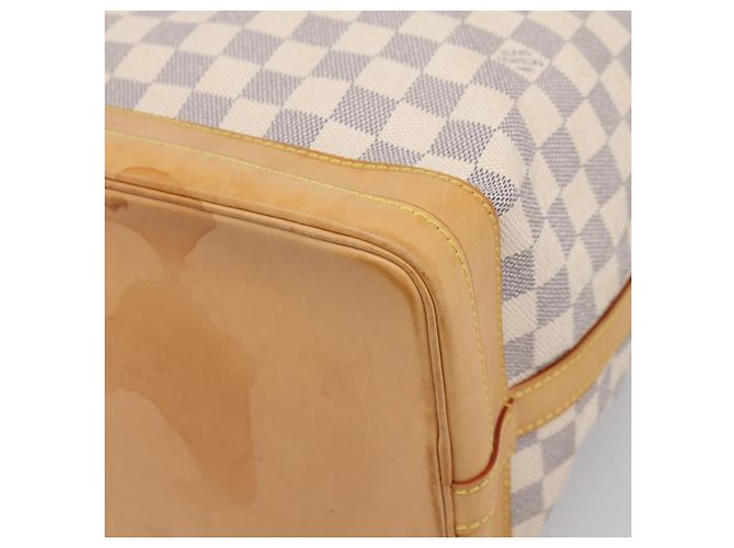 LOUIS VUITTON Damier Azur Noe Shoulder Bag N42222 LV Auth 205948V - vista 15