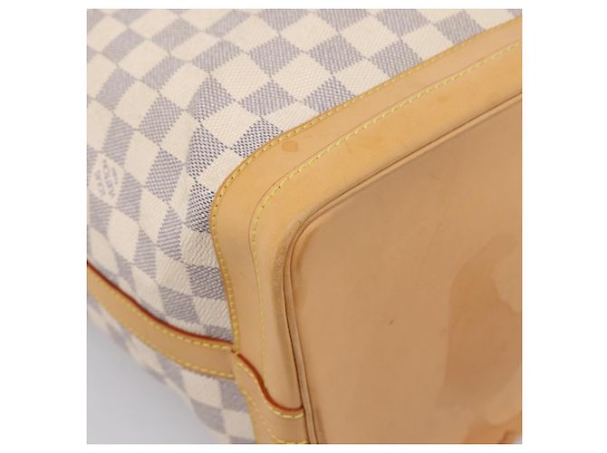 LOUIS VUITTON Damier Azur Noe Shoulder Bag N42222 LV Auth 205948V - vista 18