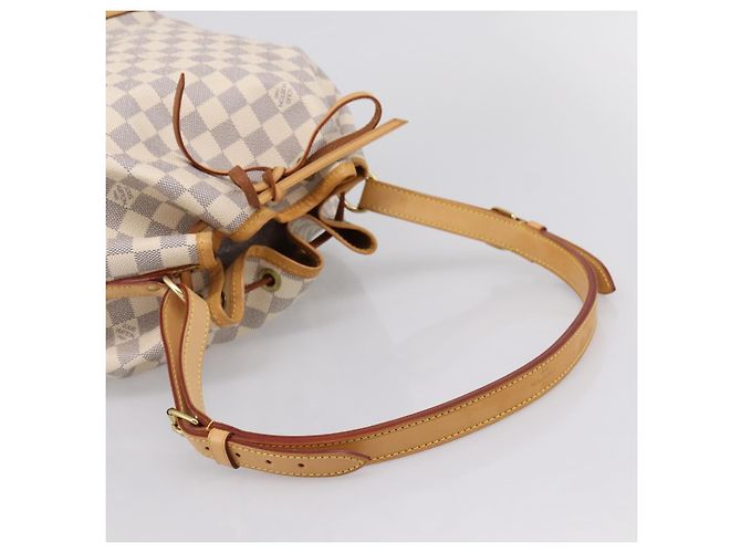 LOUIS VUITTON Damier Azur Noe Shoulder Bag N42222 LV Auth 205948V - vista 8