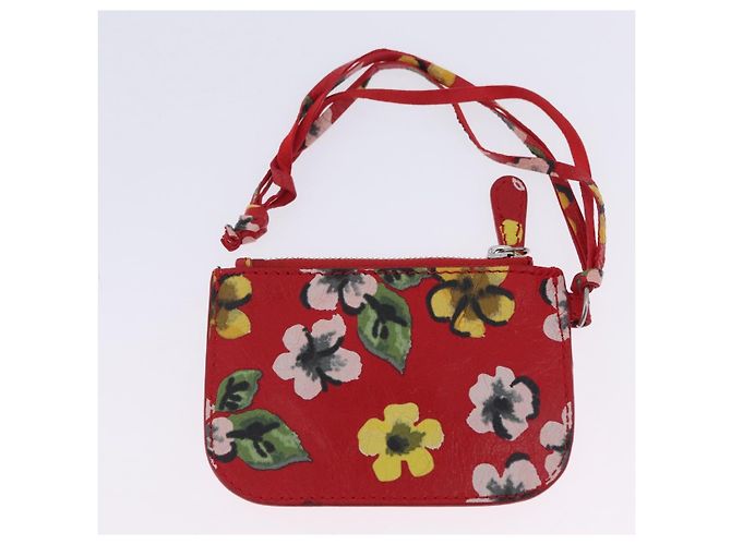 Bolso de hombro BALENCIAGA le Cagoule de cuero rojo 671309 Auth 204330SAM Roja - vista 24