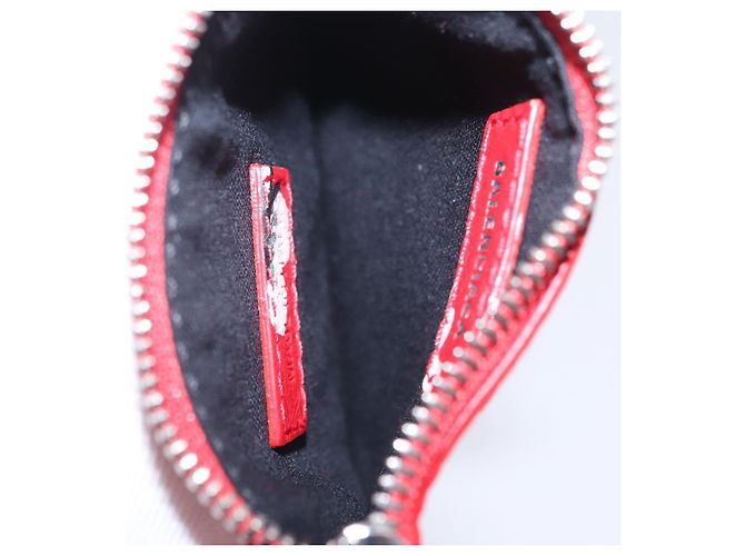 Bolso de hombro BALENCIAGA le Cagoule de cuero rojo 671309 Auth 204330SAM Roja - vista 25