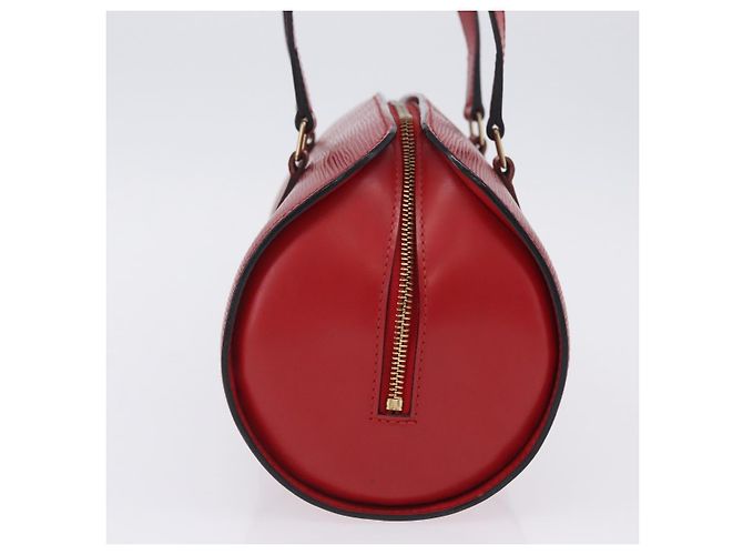 Borsa a mano LOUIS VUITTON Epi Soufflot Rossa M52227 LV Auth 203851V Rosso - vista 3