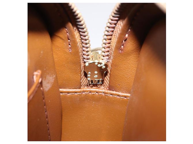 LOUIS VUITTON Monogram Vernis Christy MM Shoulder Bag Bronze M91109 Auth ep16263 Bronzo - vista 10