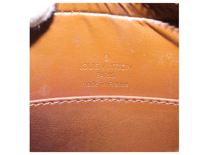 LOUIS VUITTON Monogram Vernis Christy MM Shoulder Bag Bronze M91109 Auth ep16263 Bronzo - vista 21
