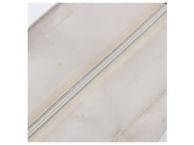 CHANEL Sport Tote Bag Nylon Grau Silber CC Auth bs37193 Braun - Ansicht 14