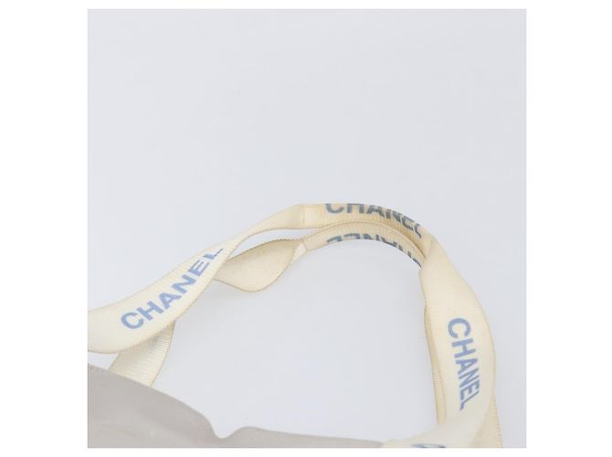 CHANEL Sport Tote Bag Nylon Grau Silber CC Auth bs37193 Braun - Ansicht 15