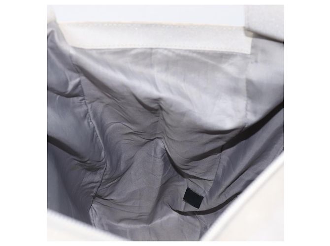 CHANEL Sport Tote Bag Nylon Grau Silber CC Auth bs37193 Braun - Ansicht 25