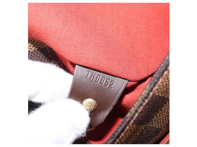 LOUIS VUITTON Damier Ebene Broadway Shoulder Bag N42270 LV Auth BA15571 - vista 12
