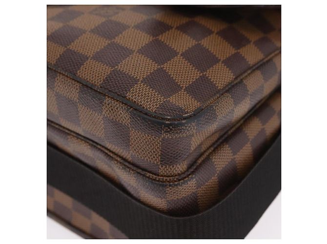 LOUIS VUITTON Damier Ebene Broadway Shoulder Bag N42270 LV Auth BA15571 - vista 21