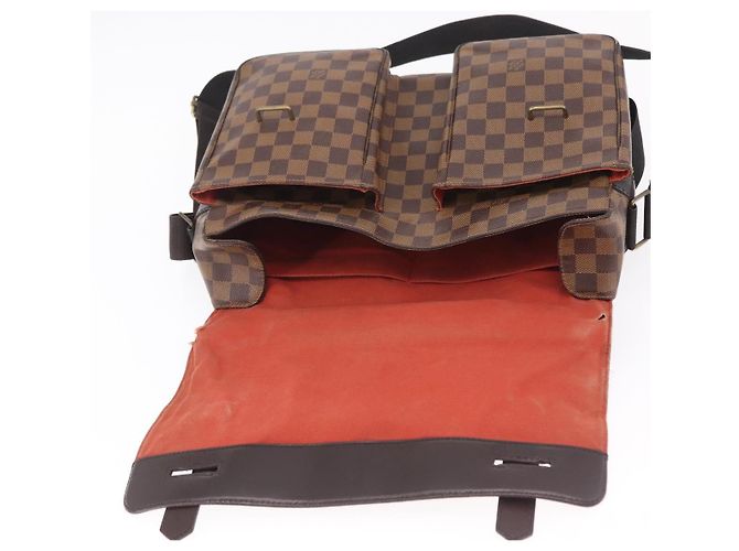 LOUIS VUITTON Damier Ebene Broadway Shoulder Bag N42270 LV Auth BA15571 - vista 27