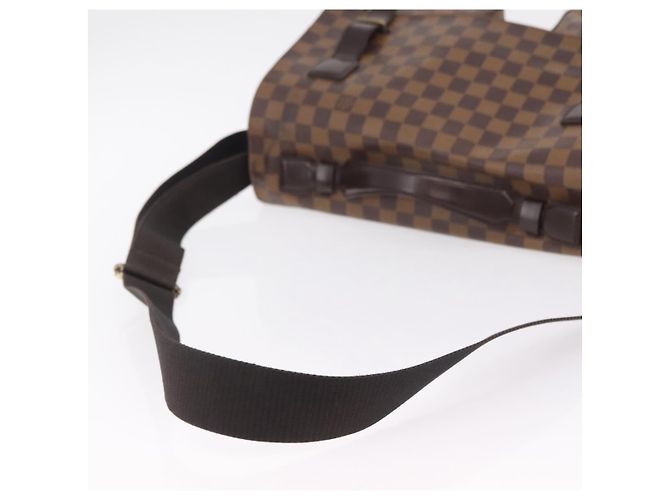 LOUIS VUITTON Damier Ebene Broadway Shoulder Bag N42270 LV Auth BA15571 - vista 9