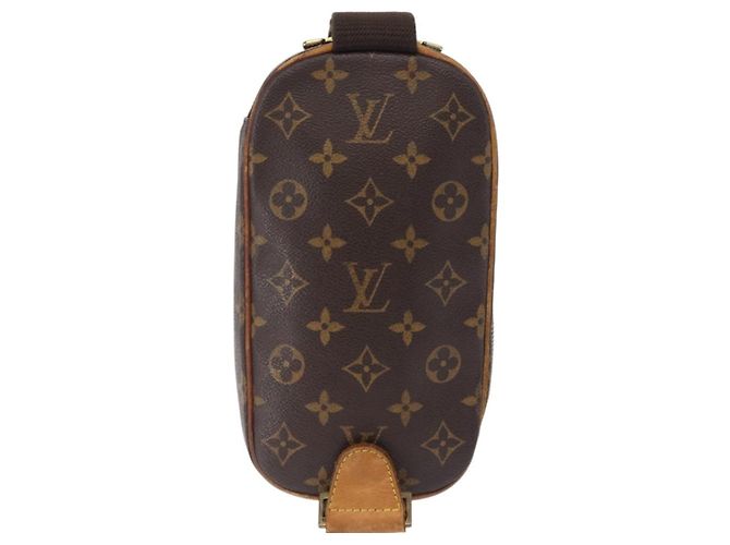 LOUIS VUITTON Monogram Pochette Gange Shoulder Bag M51870 LV Auth ka6355 Monogramm - Ansicht 2