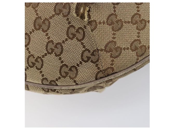 Borsa a tracolla GUCCI GG Canvas Sherry Line Beige Gold 181092 Auth ep15849 D'oro - vista 18