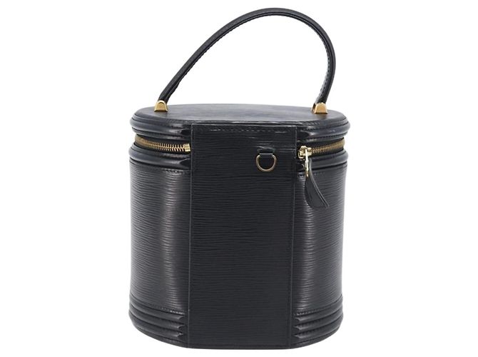 Borsa a mano LOUIS VUITTON Epi Cannes Nero M48032 LV Auth ep16138 - vista 2