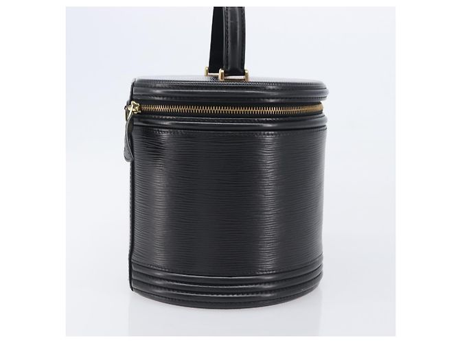Borsa a mano LOUIS VUITTON Epi Cannes Nero M48032 LV Auth ep16138 - vista 4