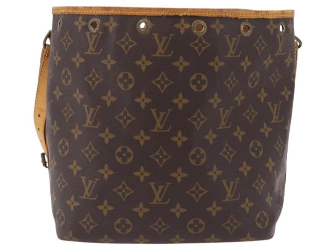 LOUIS VUITTON Bolsa de Ombro Monogram Petit Noe M42226 LV Auth 202948 Monograma - vista 13