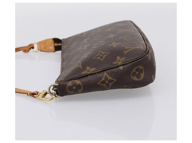 LOUIS VUITTON Monogram Pochette Accessoires Pouch M51980 LV Auth ep16209 Monograma - vista 3