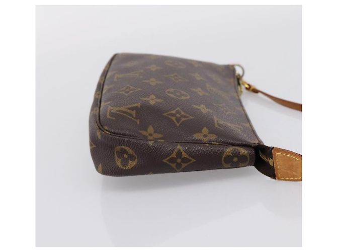LOUIS VUITTON Monogram Pochette Accessoires Pouch M51980 LV Auth ep16209 Monograma - vista 4