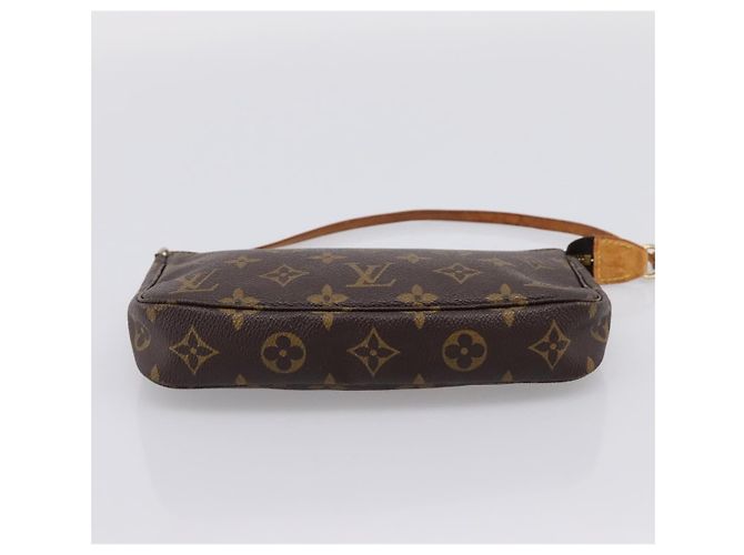 LOUIS VUITTON Monogram Pochette Accessoires Pouch M51980 LV Auth ep16209 Monograma - vista 5