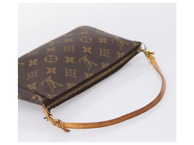 LOUIS VUITTON Monogram Pochette Accessoires Pouch M51980 LV Auth ep16209 Monograma - vista 7
