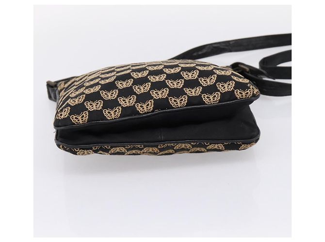 Borsa a tracolla BOTTEGA VENETA Canvas Black Silver Auth bs37102 Nero Argento - vista 5